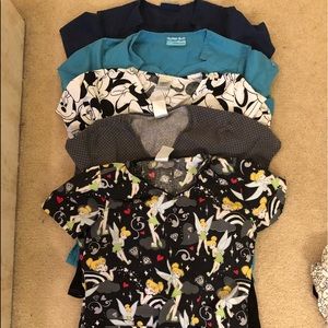 Scrub bundle 8 tops 4 bottoms